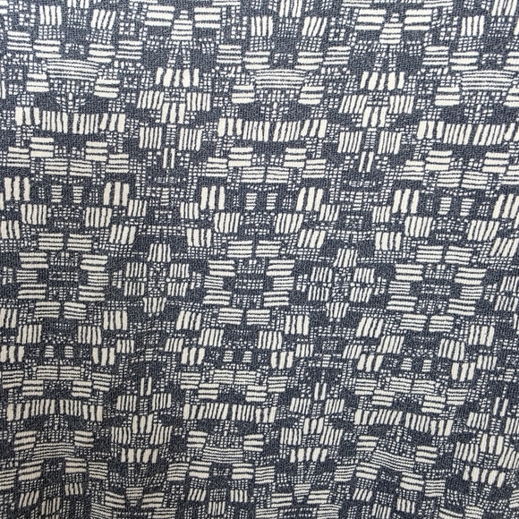 J. Jill White Navy 100% Pima Cotton Classic‎ Back-Tie Print Tunic Shirt Size 3X - Picture 5 of 9